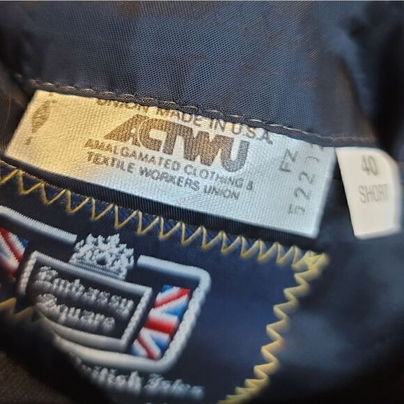 EMBASSY SQUARE 100% Wool Suit Jacket - Picture 16 of 16